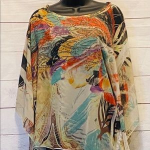 MOA MOA Artist’s Palette Wing Blouse